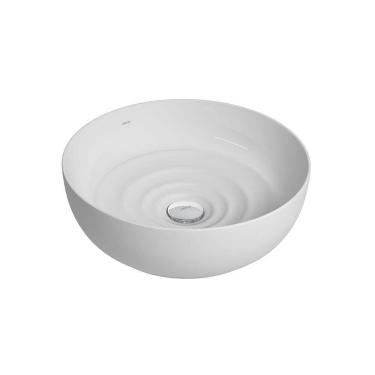 Imagem de Cuba De Apoio Deca 40X40  Redonda Gota Branca