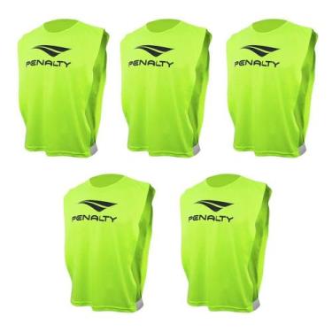 Imagem de Kit 5 Coletes Penalty Juvenil, Verde, Único