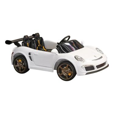 Imagem de Mini Carro Elétrico Infantil Porshe 24v Branco Zippy Toys