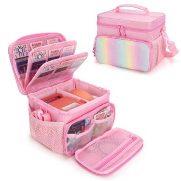 Imagem de Estojo de transporte GRAOSO compatível com Yoto Player 3ª geração rosa