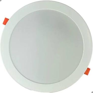 Imagem de Plafon Painel Led Redondo De Embutir 22Cm 18W 6500K Lorben