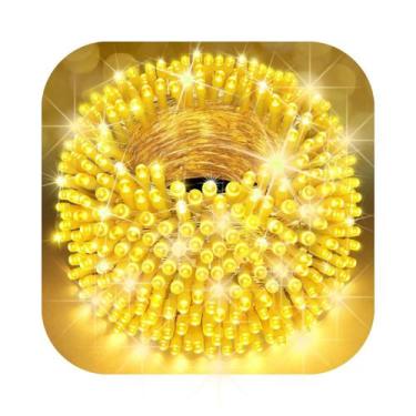 Imagem de Cordão 1000 Leds Com Strobo 90 Metros Prova D'água Fio Multicolor Nata