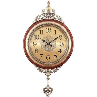 Imagem de Relógio de parede, arte silenciosa, relógio de parede, esculturas, relógio de parede de madeira maciça, sala de estar, casa, retrô, relógio de parede, relógio de parede de metal, relógio de decoração