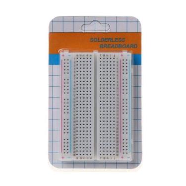 Imagem de Tábua de pão El Protoboard 400 pontos 83,5x54,5x8,5mm - Lightbek Offic