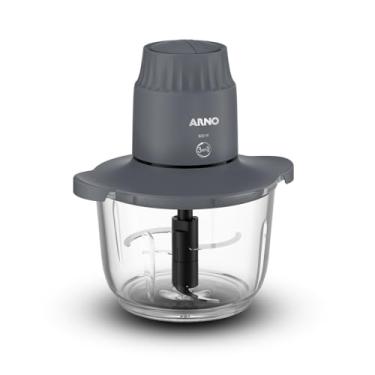 Imagem de Processador de Alimentos Arno Choppeo CH01, 500W, Recipiente de Vidro 2L, 2 Velocidades, 4 Lâminas Inox, Tampa de Conservação e Base Antiderrapante, 110V