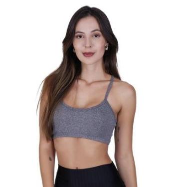 Imagem de Top Academia Alça Fina Fitness Nadador sem Bojo Liso Terra e Mar Ana-Feminino