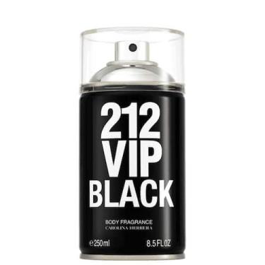 Imagem de Carolina Herrera 212 Vip Black  Body Spray Masculino 250ml