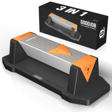 Imagem de Pedra de afiar diamante Goodjob 3 Side Grit 400/1000/8000