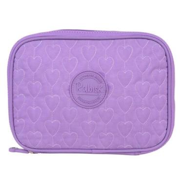 Imagem de Estojo Box Rabisk Colors Impermeável c/ Porta Lápis - RK4106 - BRW, Li