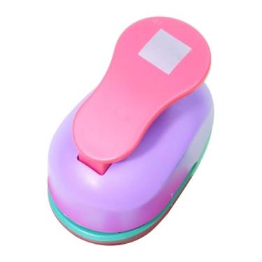 Imagem de MotiveTech Perfurador de papel para borda de selo postal, faça você mesmo, furador de artesanato, alavanca de fácil aperto, cor aleatória, Xl