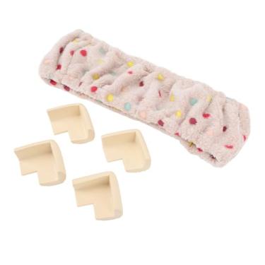 Imagem de RiToEasysports Estrutura de Tufos, Tapete de Tecido de Pelúcia de Algodão Com Faixas Elásticas, Proteção Macia para Projetos de Artesanato Manual e Uso Doméstico (Tipo 1 Cáqui Claro)