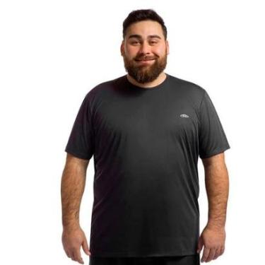 Imagem de Camiseta Olympikus Essential Masculina Plus Size Preta-Masculino