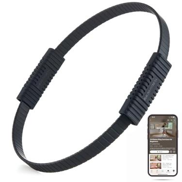 Imagem de Build & Fitness Anel de Pilates – Círculo Mágico de 34,3 cm para tonificar coxas, núcleo e braços – Estrutura leve e durável de silicone e fibra de vidro para exercícios modernos em casa, estúdio e