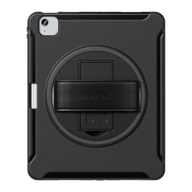 Imagem de Sahara – Capa resistente série Raider com alça de mão para iPad Air 11 polegadas (M2 2024 e M3 2025), Scorpion Black, (TB00421)