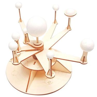 Imagem de Kit de experimentos científicos: modelo do sistema solar de nove plane