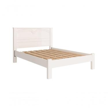 Imagem de Cama Casal Amsterdã Robusta Pés Reforçados Camas Fenix Cor:branco