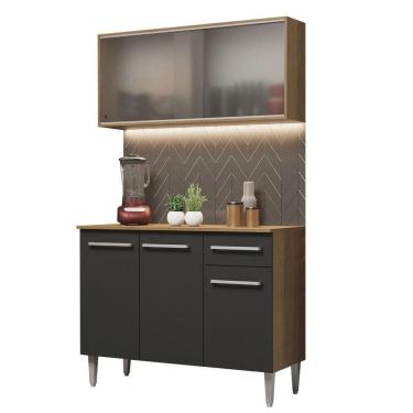 Imagem de Cozinha Compacta Emilly 105001 Com Armário E Balcão