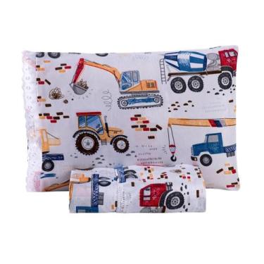 Imagem de Jogo De Lençol Cama De Solteiro 2 Peças Estampado Infantil - Wellus En