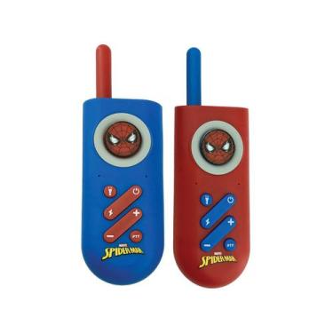 Imagem de Walkie Talkie Infantil Marvel Spider-Man 58070 - Candide 2 Unidades