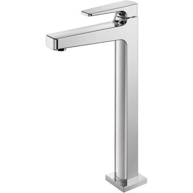 Imagem de Torneira de Banheiro Lift Cromado Bica Alta com Arejador Abertura 1/4 Volta Docol