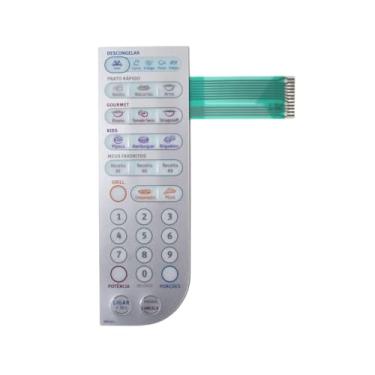 Imagem de MEMBRANA PAINEL MICROONDAS ELECTROLUX MEG41 ORIG - 64501800