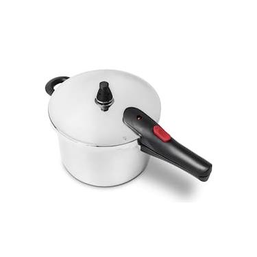 Imagem de Panela de Pressão Brinox Ultra 6L Inox Fundo Triplo Antiaderente Indução