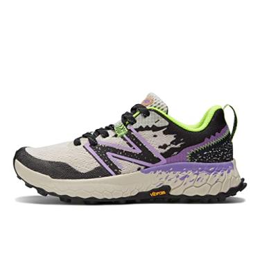 Imagem de New Balance Tênis de corrida feminino Fresh Foam X Hierro V7 Trail, Raio da lua/roxo elétrico, 10 Wide