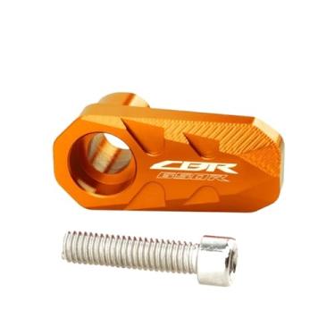 Imagem de Chaveiro Motorcycle CNC Rear Wheel ABS Sensor Protection Guard Cover CB/CBR 650R Compatible With CBR650R 2019-2024 2023 Chaveiro universal(2 Orange)