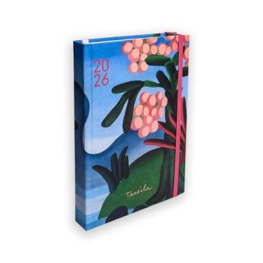 Imagem de AGENDA PLANNER 2026 TARSILA DO AMARAL DIÁRIA PEQUENA O LAGO TECA PAPELARIA