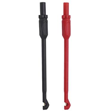 Imagem de 2 PCS J30016 Kit de Sonda de Perfuração Gancho de Teste de Multímetro Com Conector de Isolamento de 4 Mm para Agulha de Teste de Reparo de Carro CAT II 10000/10A