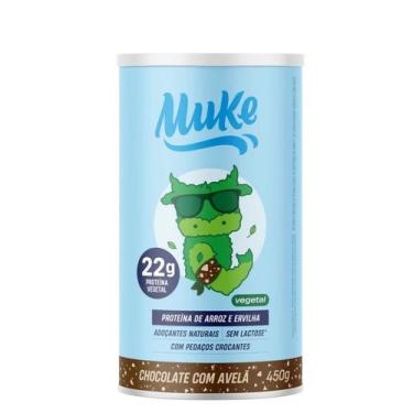 Imagem de Muke Proteína Vegetal (450g) - Sabor: Chocolate c/ Avelã - Mais Mu