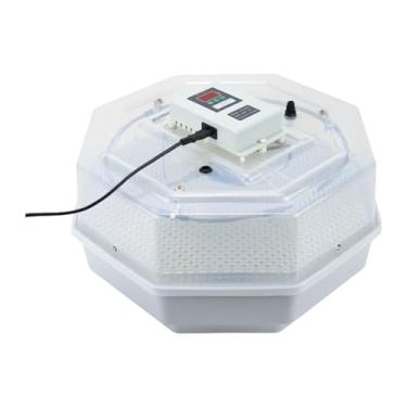 Imagem de Generic Incubadora de ovos para chocar pintinhos Incubadora de ovos digital Testador de velas de ovos Máquina de chocar ovos de galinha pequena inteligente