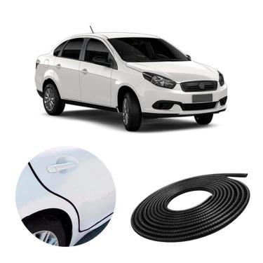 Imagem de Borracha Protetora Borda Porta Carro Pálio Weekend 7x14 10m [f103]
