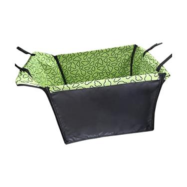 Imagem de Capa de assento de carro para cachorro Capa de assento de carro para cachorro para assento traseiro Capa de assento impermeável para animais de estimação antiderrapante e resistente Capa de assento de carro para animais de estimação Capa de assento resistente para cães Impressão de nuvem Redes de ca