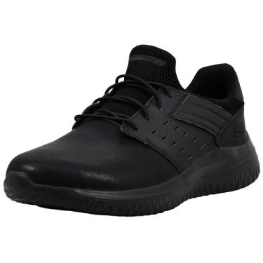 Imagem de Skechers Tênis de basquete masculino 210308 BBK, Couro preto, 14