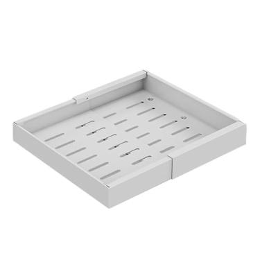 Imagem de Organizadores e armazenamento sob a pia, organizador removível para embaixo da pia | Armazenamento multifuncional resistente retrátil sem perfuração, suporte resistente para armário