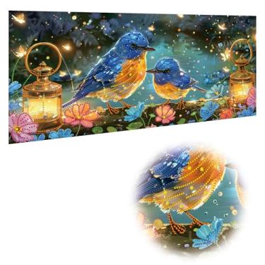 Imagem de Reofrey Kits de arte de diamante grande de forma especial DIY para adultos, animais, kits de pintura de diamante grande para adultos, tela bordada de ponto cruz de strass para artesanato, decoração de