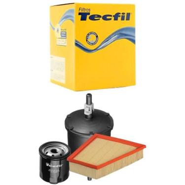 Imagem de Kit Troca De Filtros Gol G5 G6 1.6 8v Flex 2012 A2015 Tecfil