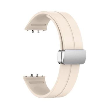 Imagem de Pulseira Magnética Samsung Galaxy Fit 3, Faixa De Silicone Macia, Sem 