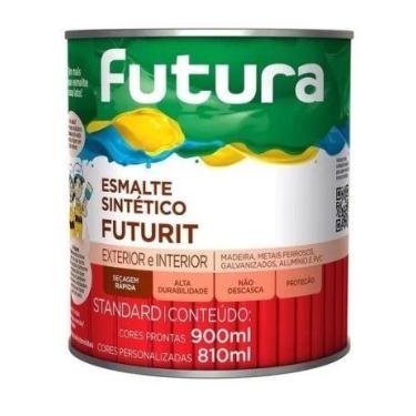 Imagem de Esmalte futurit seca rapido branco brilhante - Futura