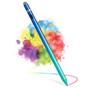 Imagem de Caneta Stylus para tela sensível ao toque – Caneta Stylus de ponta ultrafina de 1,5 mm para iPad Pro, Air | Tampa magnética | Bateria 12H | Sem Bluetooth | Compatível com iPhone, Android, Chromebook