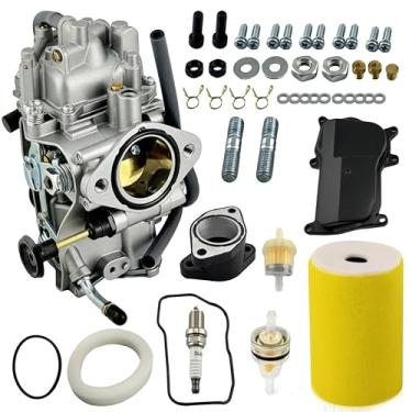 Imagem de Carburador YFM350 adequado para Yamaha 1987-1990 e 1992-1995 Moto-4 350 YFM350/1987-2004 Warrior 350 YFM350/1987-1998 Big Bear 350 YFM350/1998 996-1 998 Kodiak 400 YFM400/1995 Wolverine 350 YFM350