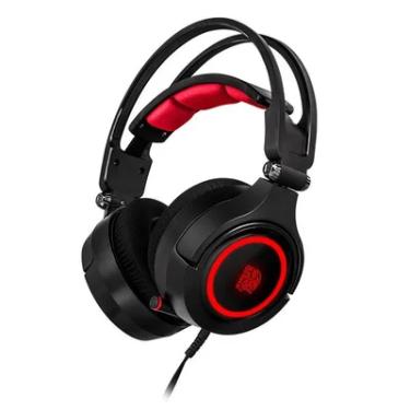 Imagem de Headset Gamer Thermaltake Cronos Ring, RGB, 7.1, Preto - Ht-Cra-Diecbk-20