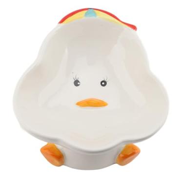 Imagem de Zerodis Bacia Cerâmica do Petisco Animal, Bacia Decorativa do Serviço Doces para o Natal, Aniversários, Aniversários, Alimentador Animal de Estimação da Alimentação de Estimação