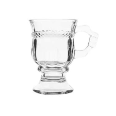 Imagem de Caneca Libano Cappuccino Vidro 145ml Premium Transparente