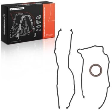 Imagem de A-Premium Conjunto de juntas de tampa de sincronização do motor compatível com Ford F-150 2009-2010, Explorer 2006-2010, Explorer Sport Trac 2007-2010 e Mercury Mountaineer 2006-2010, 4,6L