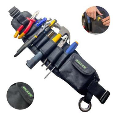 Imagem de Cinto Bolsa Cinturão Carpinteiro Eletricista Pedreiro Porta Ferramenta