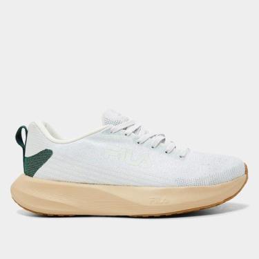 Imagem de Tênis Fila Endurance Feminino, Branco, Verde, 36