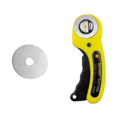 Imagem de Kit De Cortador Rotativo De Costura De 45mm Com Tapete De Corte, Régua