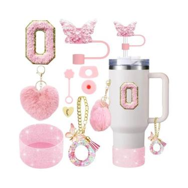 Imagem de Conjunto De Acessórios Para Copo Stanley 30oz 40oz 9 Peças: Tampa Borb